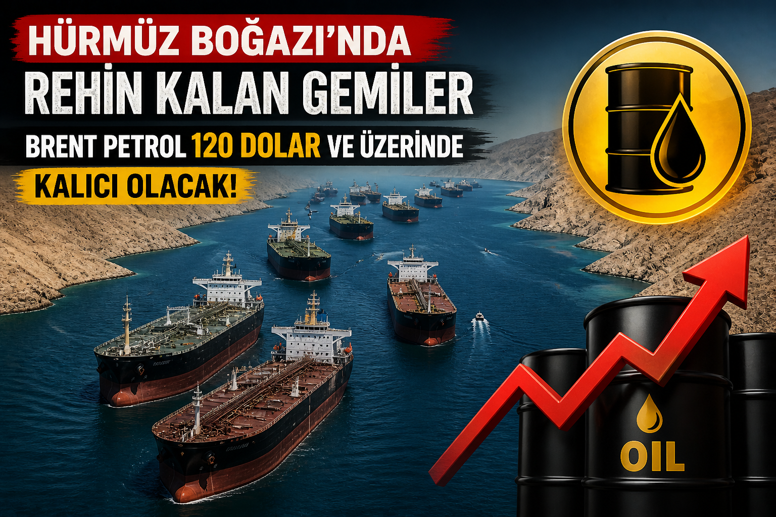 ???? Brent Petrol 120 Dolar Üzerinde Kalabilir: Akaryakıt Fiyatlarında Yeni Dönem